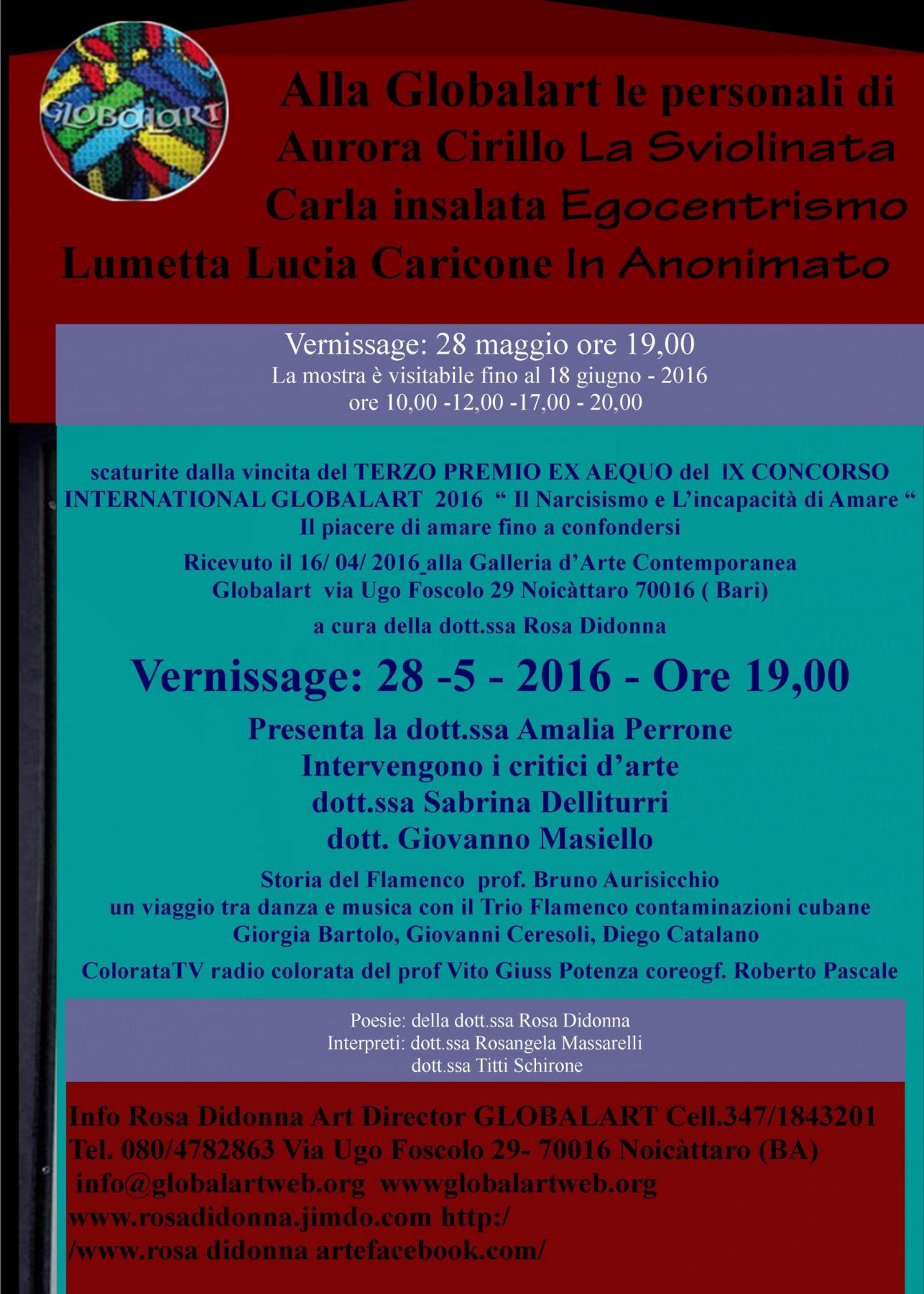 CARLA INSALATA EGOCENTRISMO LUMETTA LUCIA CARICONE IN ANONIMATO AURORA CIRILLO LA SVIOLINATA CARLA INSALATA EGOCENTRISMO LUMETTA LUCIA CARICONE IN ANONIMATO AURORA CIRILLO LA SVIOLINATA