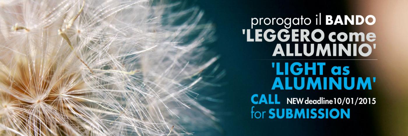 The deadline for the Comel Award 2015 has been extended until 10 January 2015.