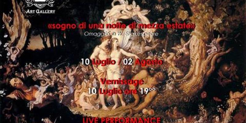 SOGNO DI UNA NOTTE DI MEZZA ESTATE C/O GALLERIA CORONARI 111