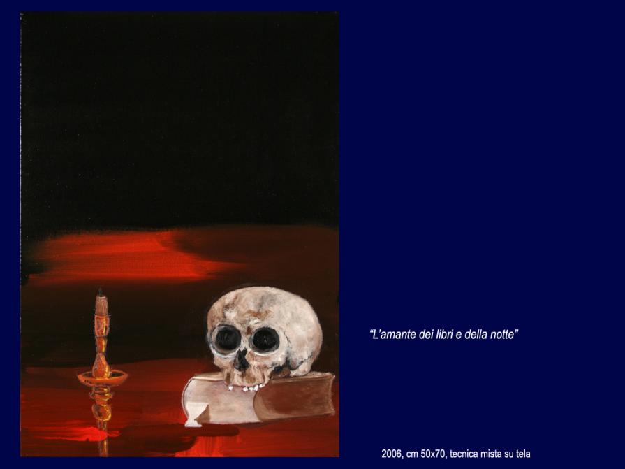 l'amante dei libri e della notte