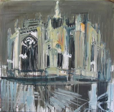 Duomo sotto la pioggia