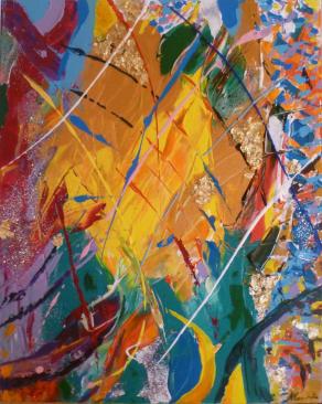 Pittura N. 39 "L'abbagliante verità"