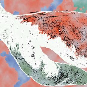 Music with white cloud