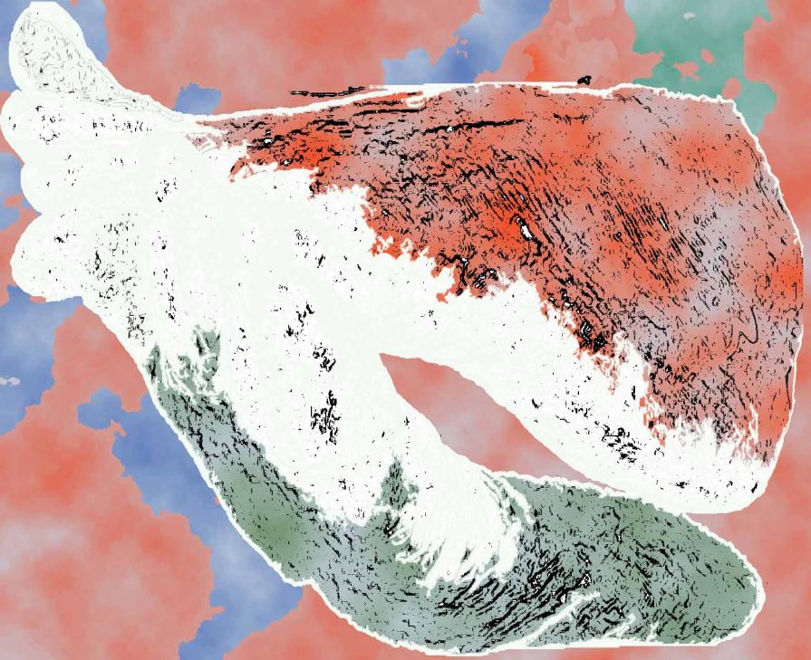 Music with white cloud