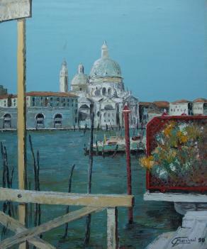 VENEZIA ( olio su tela 1990)