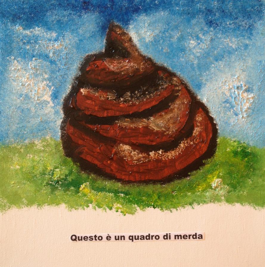 Questo è un quadro di merda