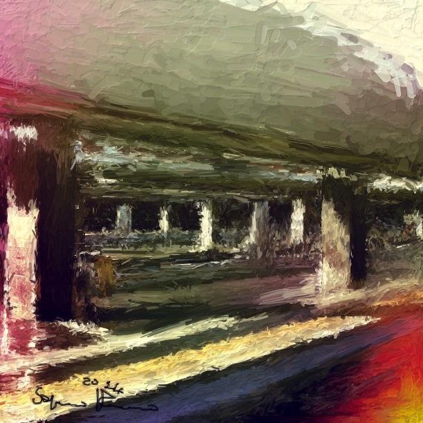 IN PARTENZA DALLA STAZIONE DI NAPOLI.