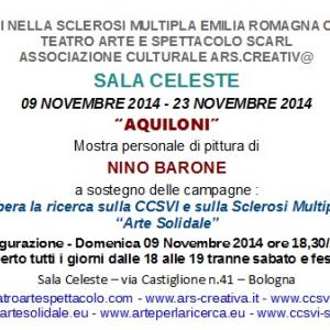 Invito Mostra di Nino Barone 