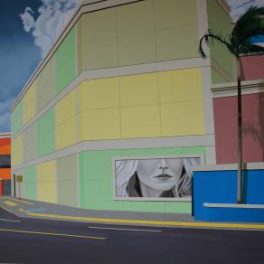 In a different place