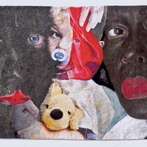 Zwarte Piet felt portraits 10