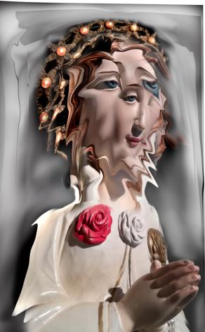 ritratto di una regina.