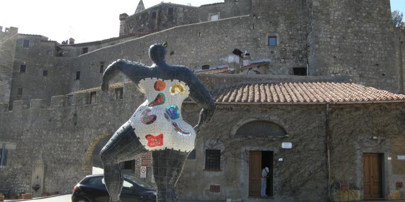 "WORKS TO ...CASTLE" FROM 16 TO 29 JUNE 2013 TO CASTLE ALDOBRANDESCHI COLLACCHIONI in CAPALBIO (GR)