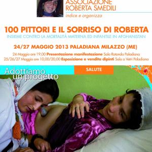 100 pittori e il sorriso di Roberta