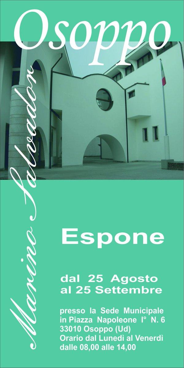 Personale di Marino Salvador