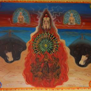 La danza rituale del fuego