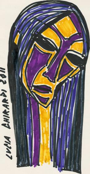 Volto di donna: il pentimento