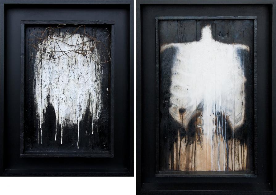 le spine,il costato ( dittico della passione)