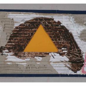 La nuova geometria Triangolo giallo-cocktail