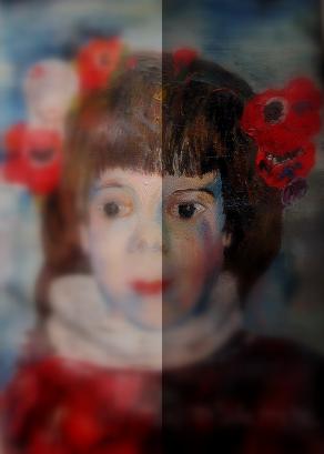 anemone  flowers girl