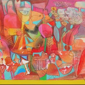 la luce è piena di figure