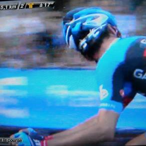 durante il 100tesimo tour de france arrivo a Parigi