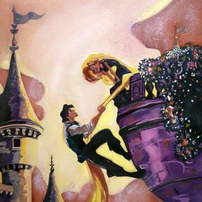 Prince Charming and Rapunzel