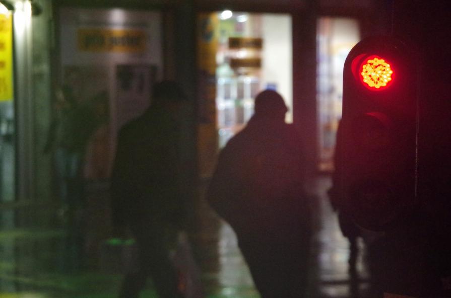 Petit Coeur sur fond rouge