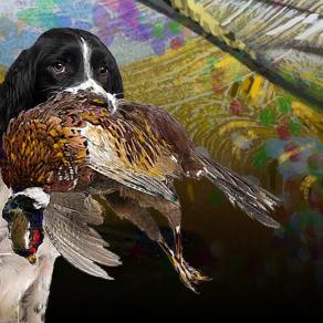 Scena di caccia Scena di caccia