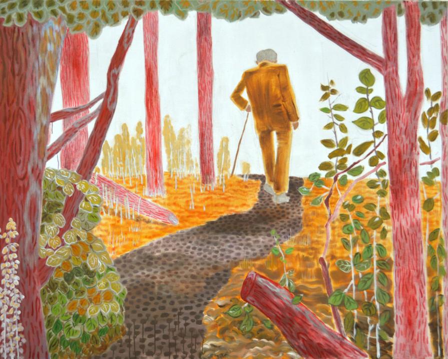 MLGS01E018 Job's legacy, 58 x 72", Acrylic on Canvas, 2015