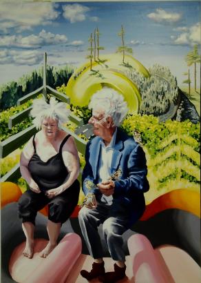 Upp bäcken (up the creek)