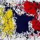 Omaggio a Mondrian e Pollock