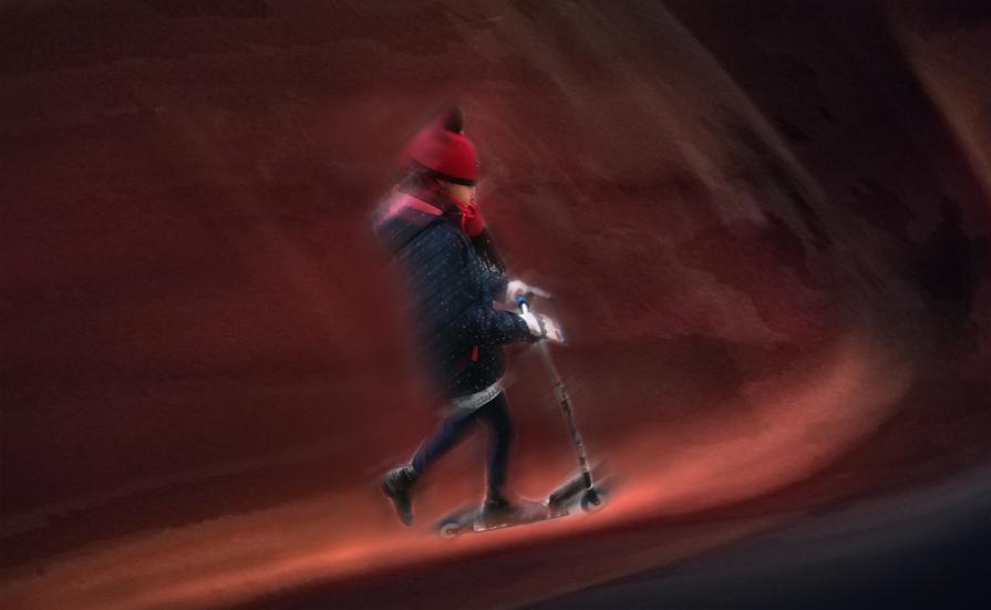 passeggiando per le vie del centro a Parma