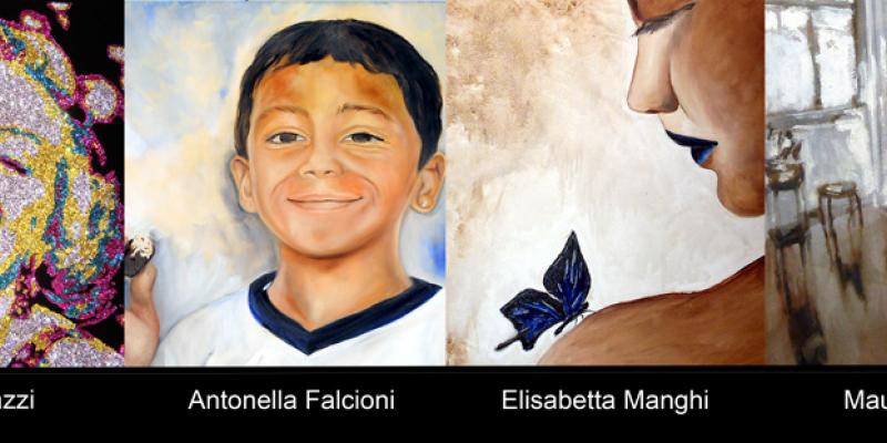 Mostra personali di Roberta Diazzi, Elisabetta Manghi, Antonella Falcioni e Mauro Bordin