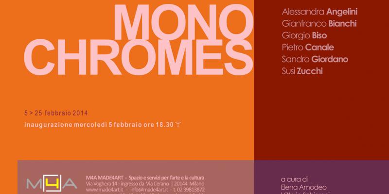MONOCHROMES | a cura di Elena Amodeo e Vittorio Schieroni MONOCHROMES | a cura di Elena Amodeo e Vittorio Schieroni