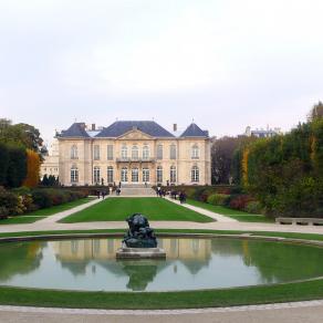 Reflet au musée Rodin
