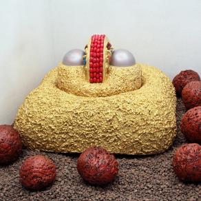 Dalla serie Marte Pianeta UFO..."Totem Marziano n.1"