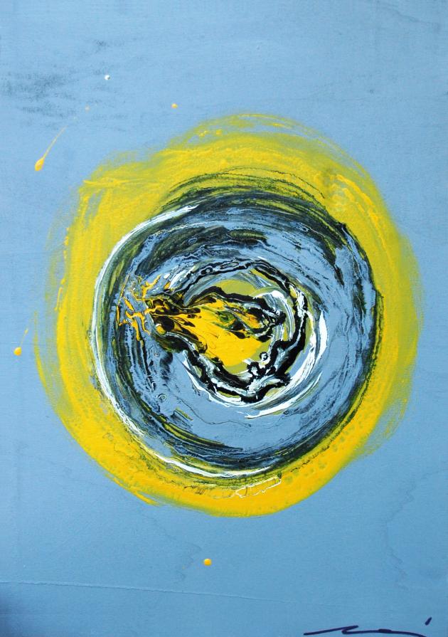 Cinzia Munari – Yellow hole