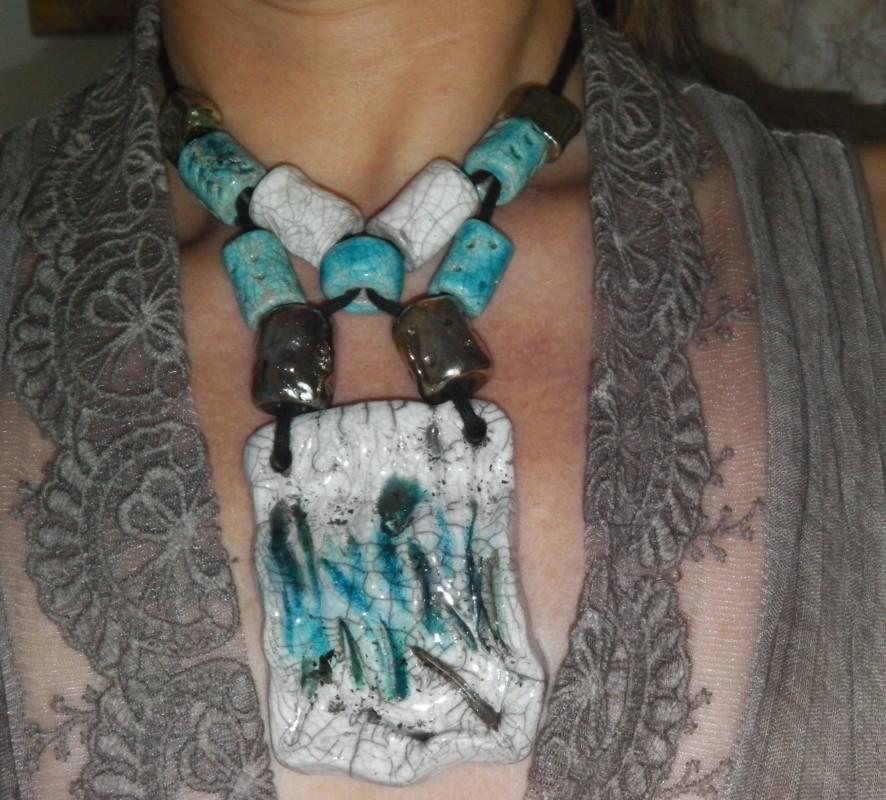 composizione RAKU - collana