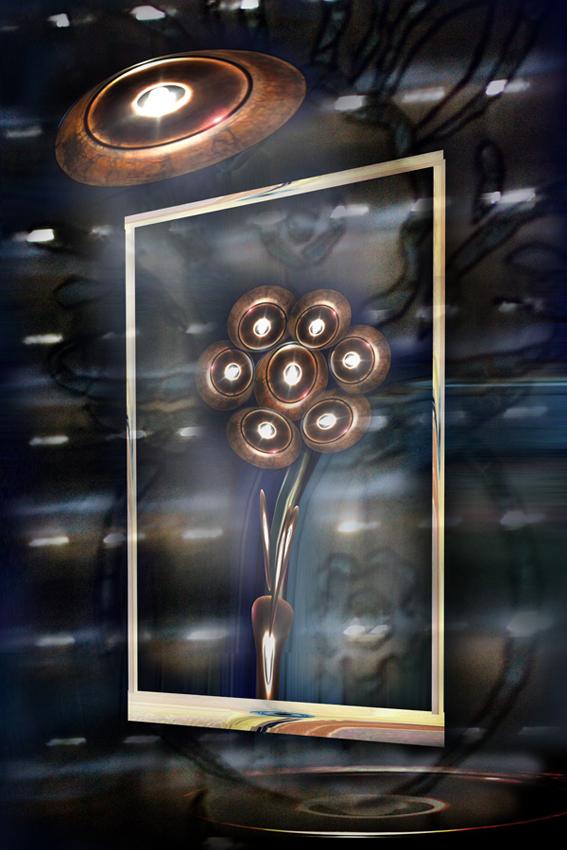 metto un nuovo vaso di fiori di luce sul mio davanzale.Voglio vedere cosa c'è oltre la finestra.