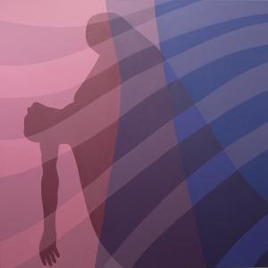 Marisa Fogliarini - "Eutanasia", Sanremo 2015 - acrilico su tela