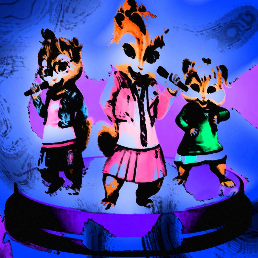 . . . Giuro che li annienterremo quei chipmunk !!! . . . 