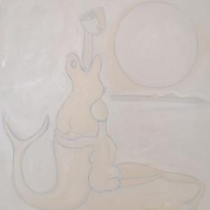 Trasmutazione della specie 2013 Acrilico su tela cm 100 x 100