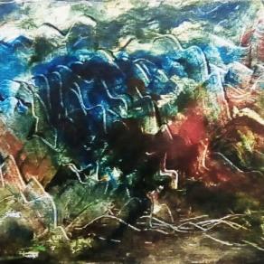 In ginocchio dal padre.