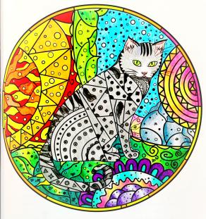 Il felino silenzioso circolare...!!!