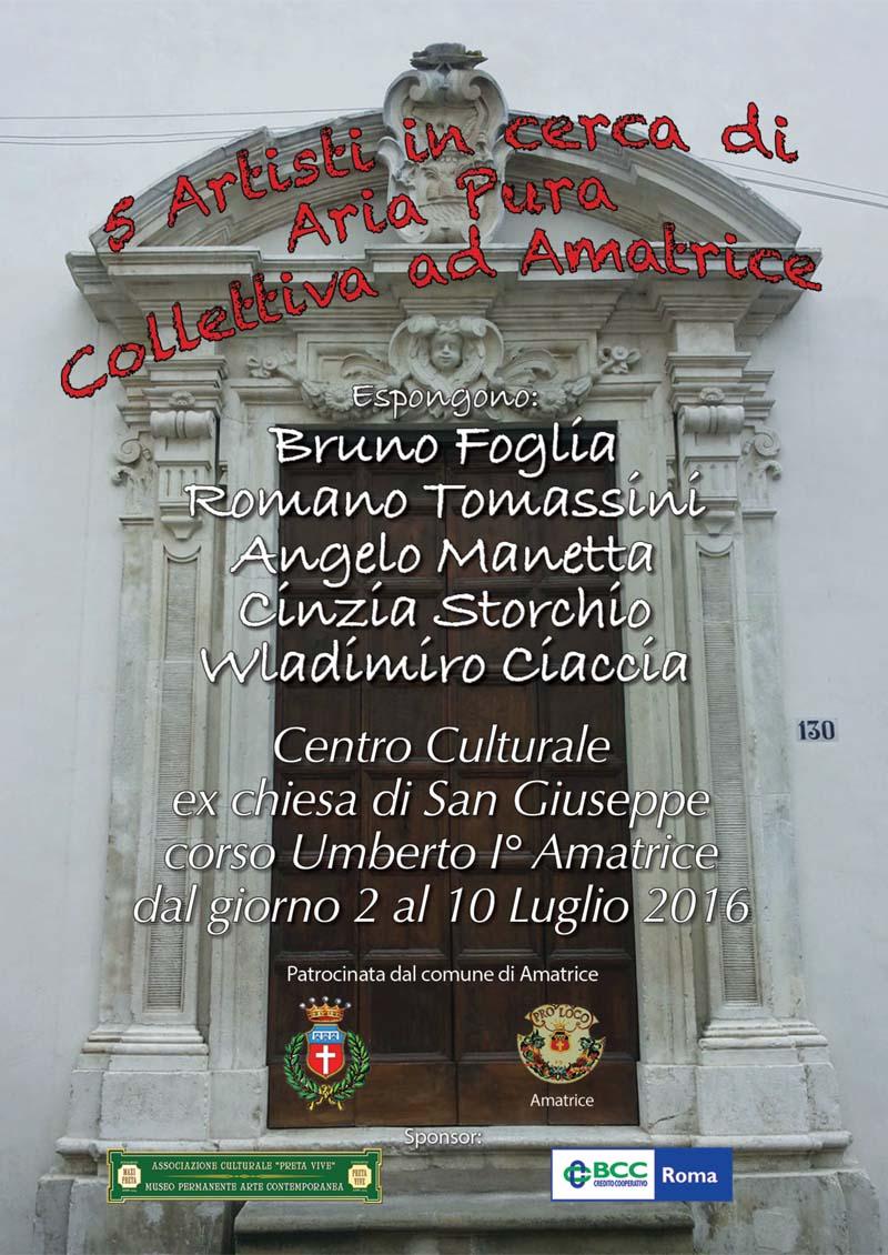 5 Artisti in cerca di aria pura