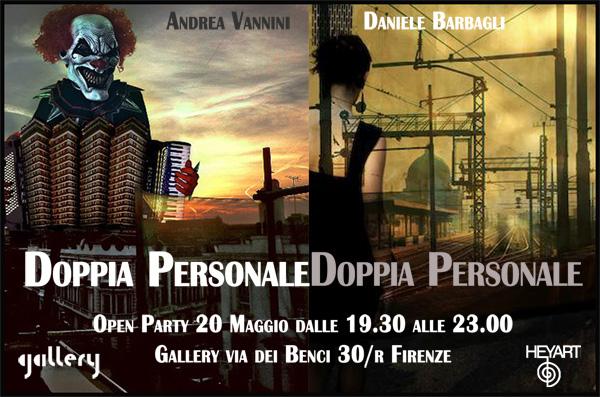 Doppia Personale Andrea Vannini Daniele Barbagli
