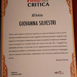 Premio della Critica  ART NOW