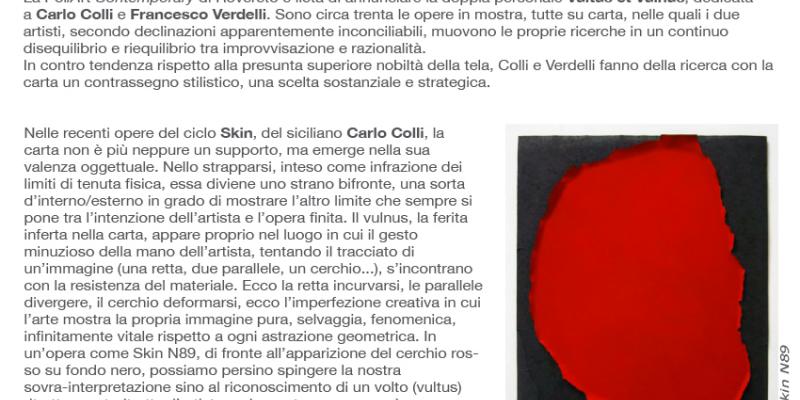 vulnus et vultus vulnus et vultus