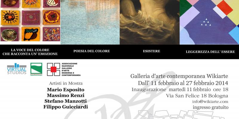 Mostra personale di M.Esposito, M.Renzi, S.Manzotti, F.Guicciardi