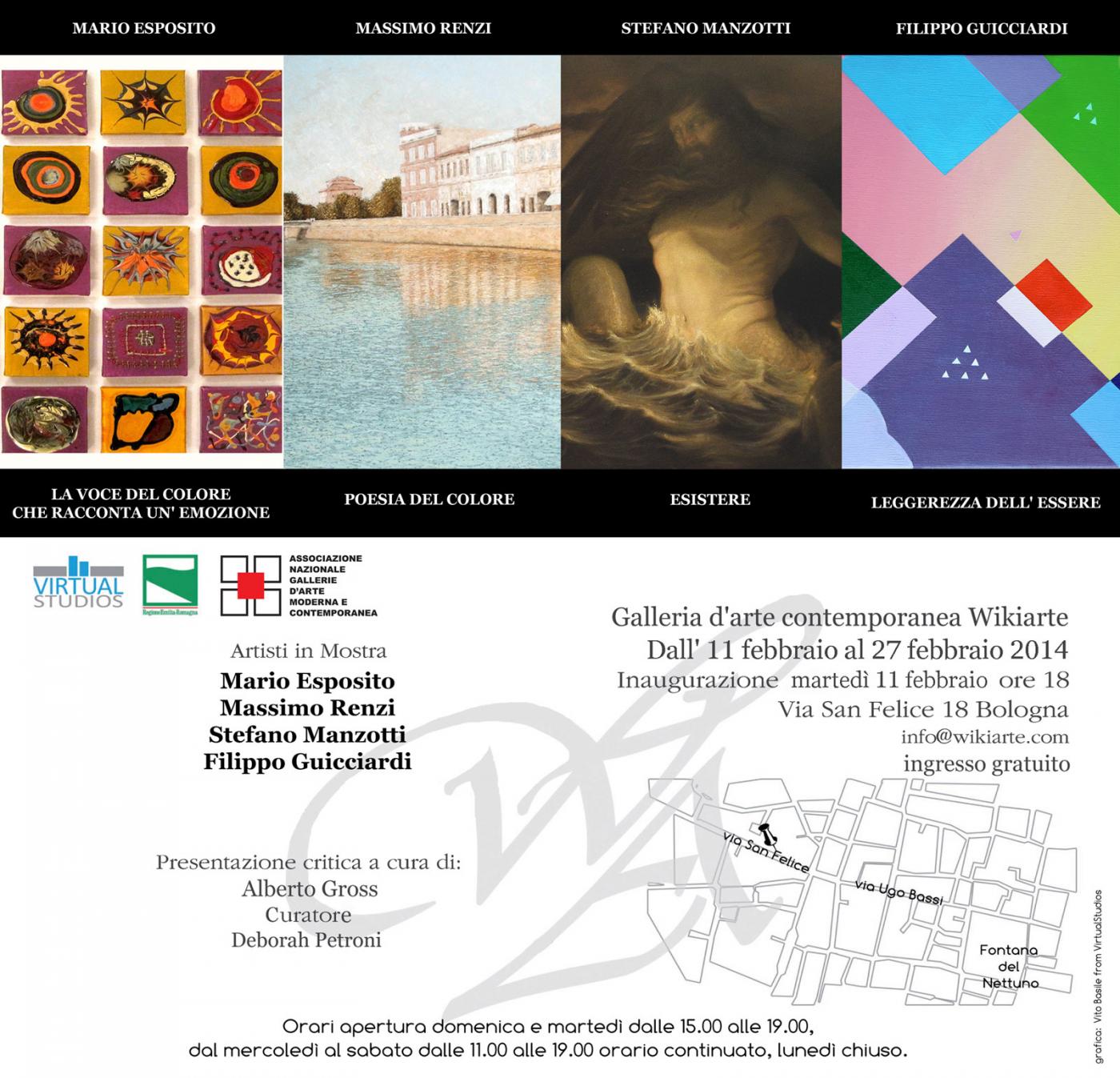 Mostra personale di M.Esposito, M.Renzi, S.Manzotti, F.Guicciardi